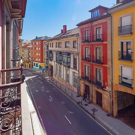 Ferienwohnung Duplex Casco Historico-Catedral Parking Incluido Oviédo Exterior foto